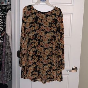 Floral Longsleeve Dress